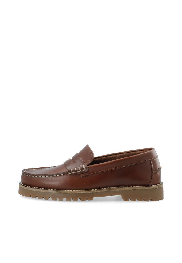 CASHOTT CASLENA LOAFER *Loafers Cognac
