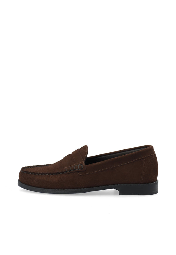 CASHOTT CASROBERTA LOAFER - Suede *Loafers Dark Brown