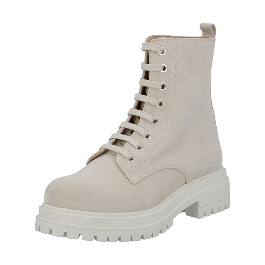 CASHOTT CAAMALIE Lace boot Ankle Boots Crosta Off White 267