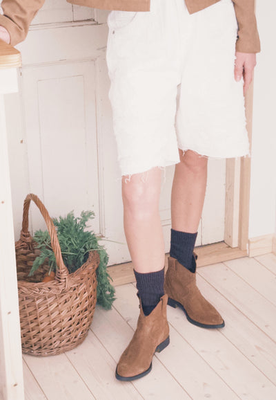 CASHOTT CASAGNES ANKLE BOOT Western Toffee