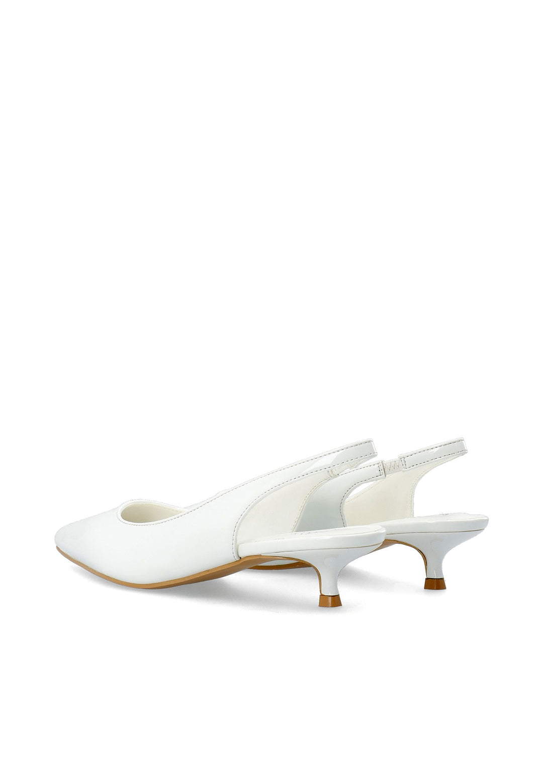 CASHOTT CASANDREA SLINGBACK - Patent *Slingback Off White