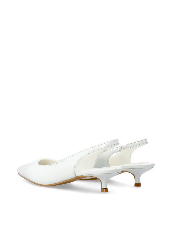 CASHOTT CASANDREA SLINGBACK - Patent *Slingback Off White