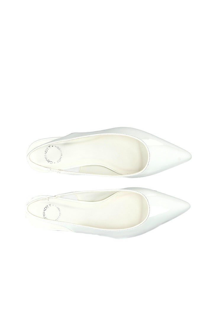 CASHOTT CASANDREA SLINGBACK - Patent *Slingback Off White