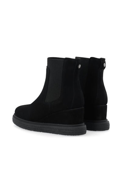 CASHOTT CASANJA Chelsea Boot Suede Chelsea Black