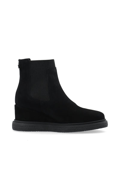 CASHOTT CASANJA Chelsea Boot Suede Chelsea Black