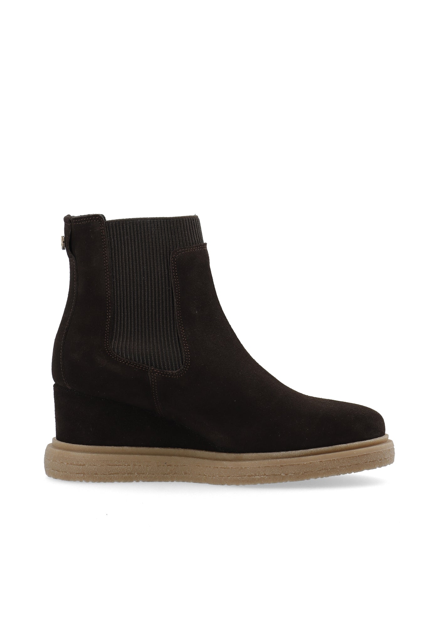 CASHOTT CASANJA Chelsea Boot Suede Chelsea Coffee