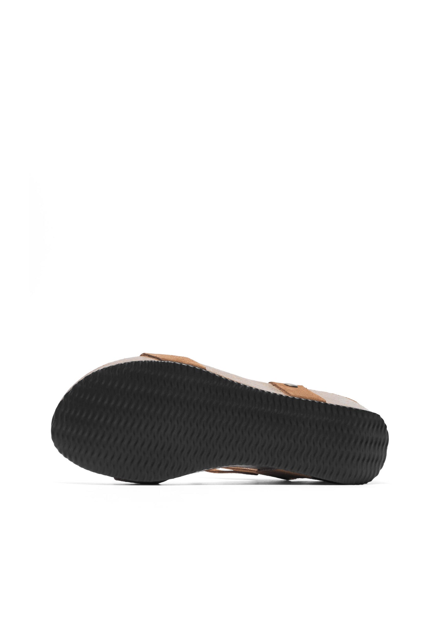 CASHOTT CASANNI Velcro Sandal Suede Velcro Toffee