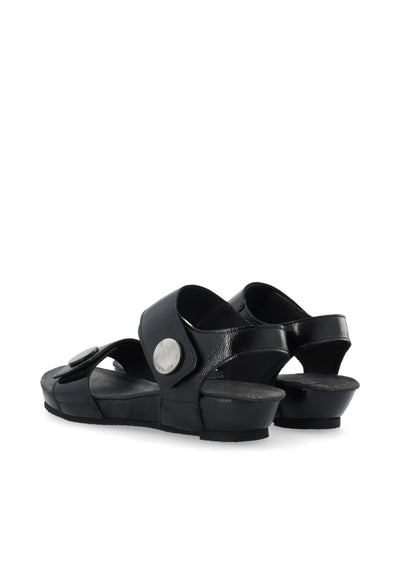 CASHOTT CASAVA SANDAL PATENT LEATHER Sandals Black