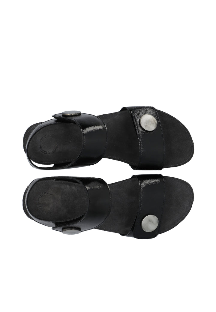 CASHOTT CASAVA SANDAL PATENT Sandals Black