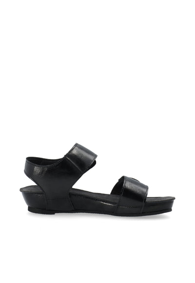 CASHOTT CASAVA SANDAL PATENT LEATHER Sandals Black