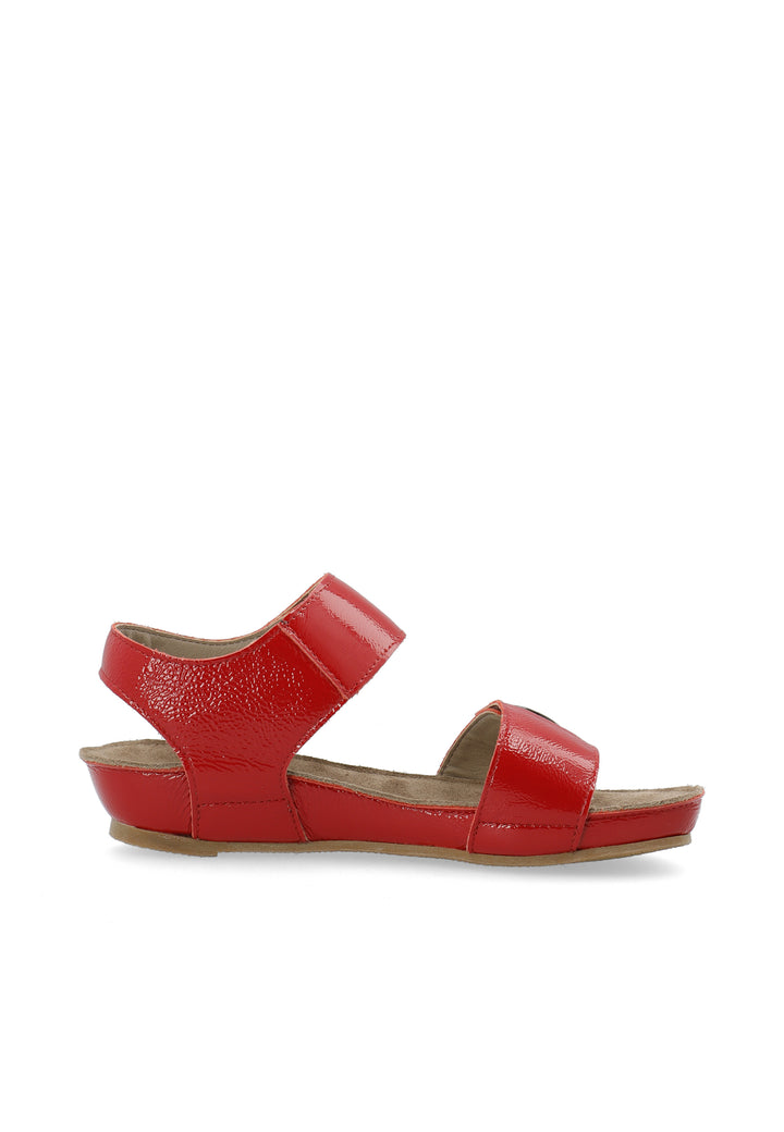 CASHOTT CASAVA SANDAL PATENT Sandals Red