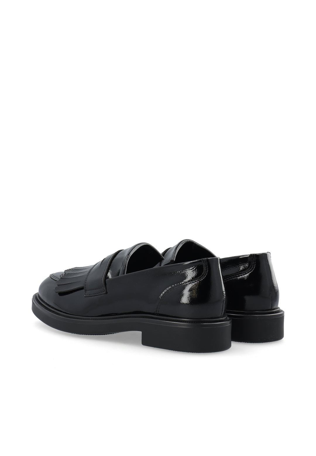 CASHOTT CASBETTY FRINGE LOAFER *Loafers Black/Black