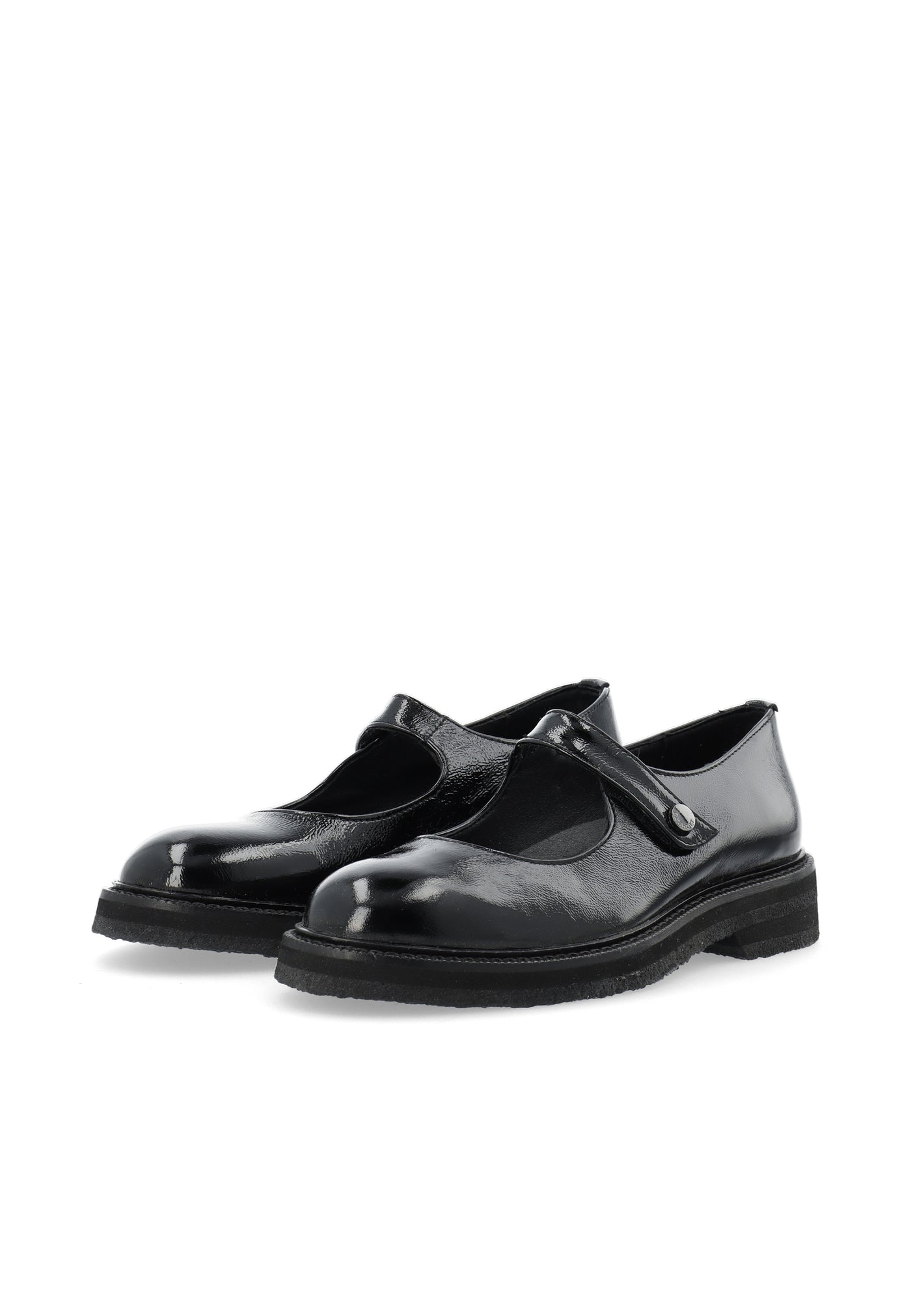 CASHOTT CASBETTY Mary Jane Patent Leather Mary Jane Black