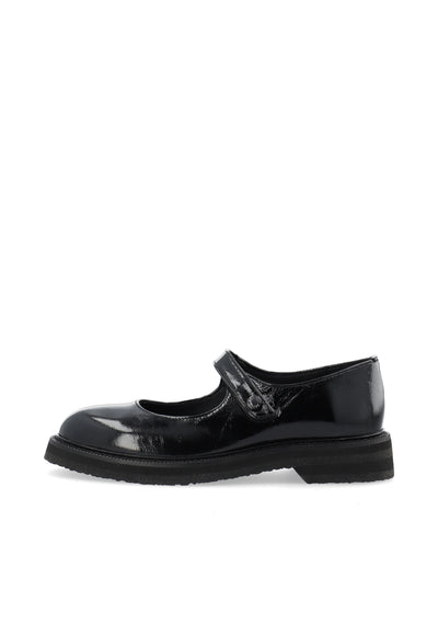 CASHOTT CASBETTY Mary Jane Patent Leather Mary Jane Black