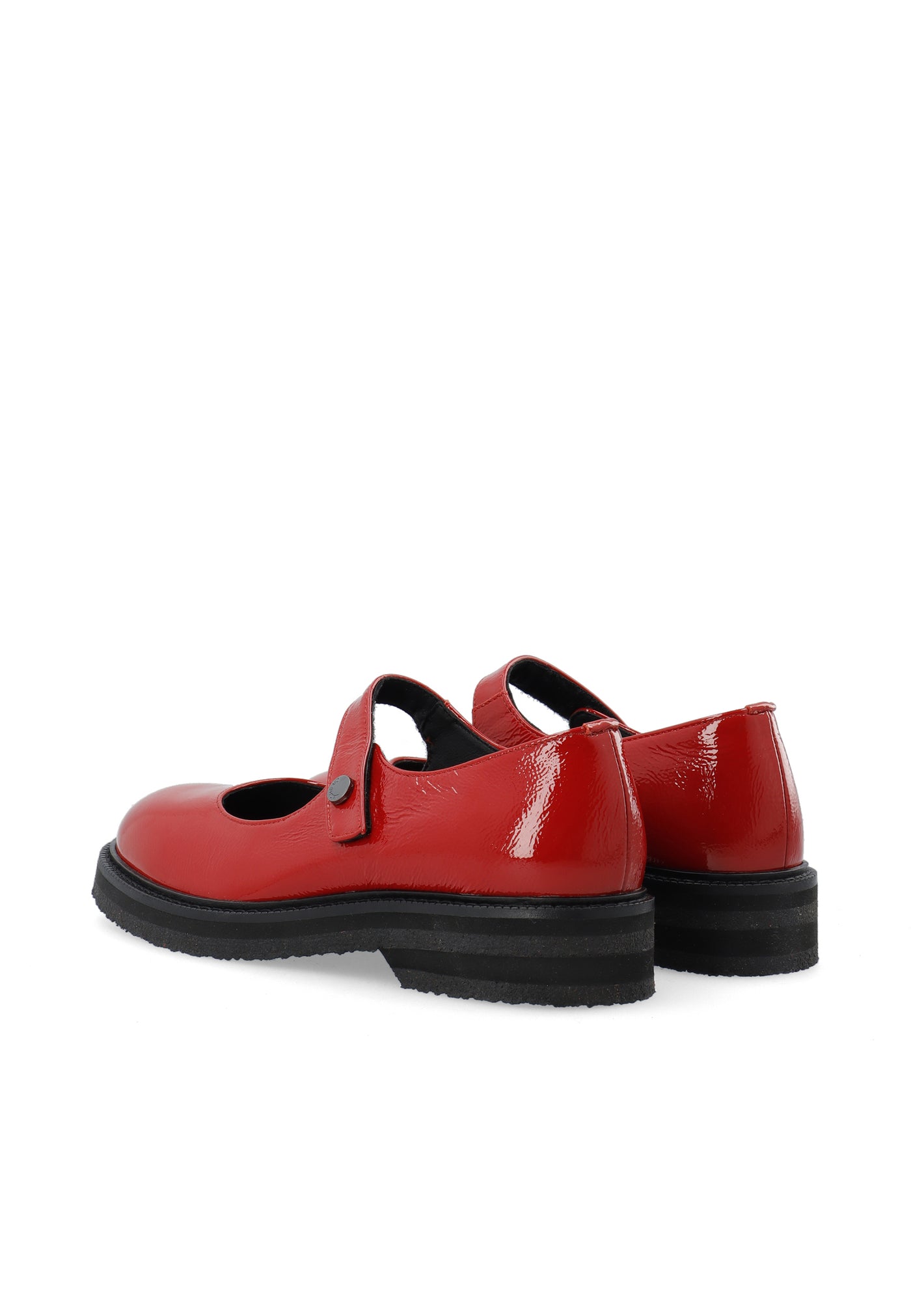 CASHOTT CASBETTY Mary Jane Patent Leather Mary Jane Red