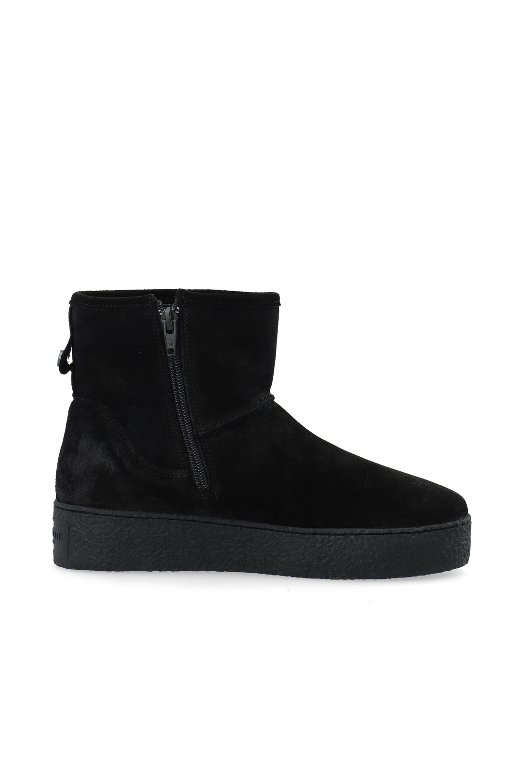 CASHOTT CASCAMILLA WARM LINED BOOT OILED SUEDE *Zip Boot Black