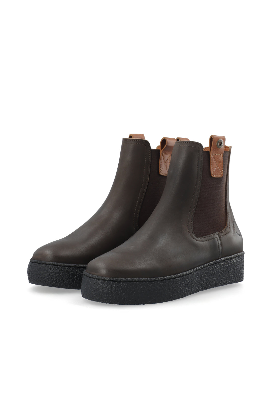 CASHOTT CASCAMILLA CHELSEA BOOT *Chelsea Dark Brown