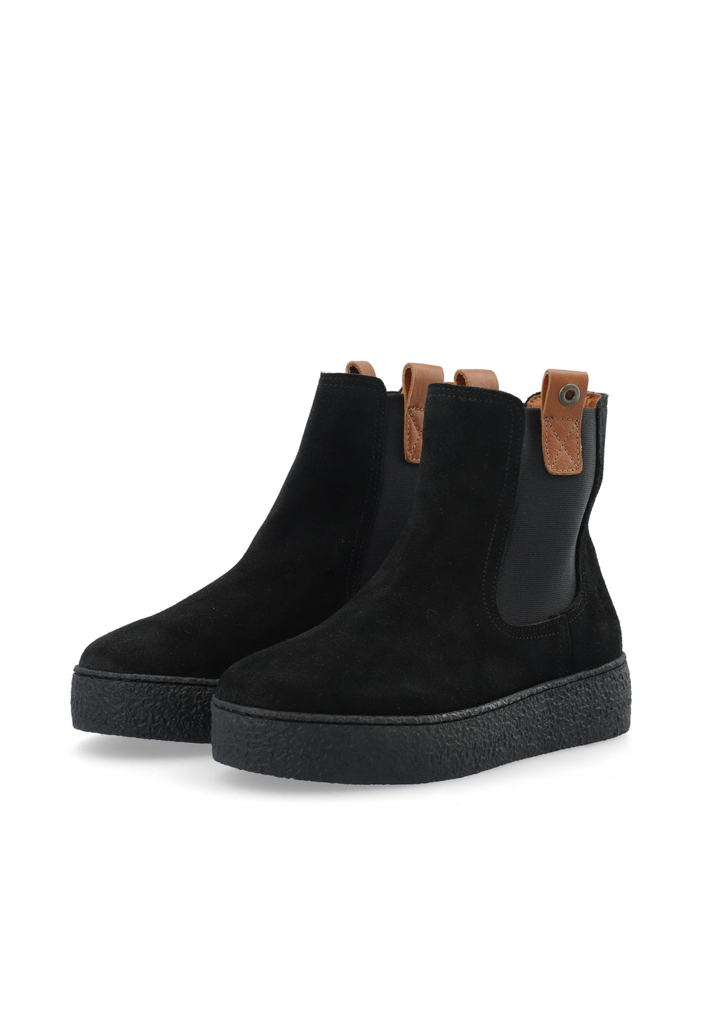 CASHOTT CASCAMILLA CHELSEA BOOT - Suede *Chelsea Black
