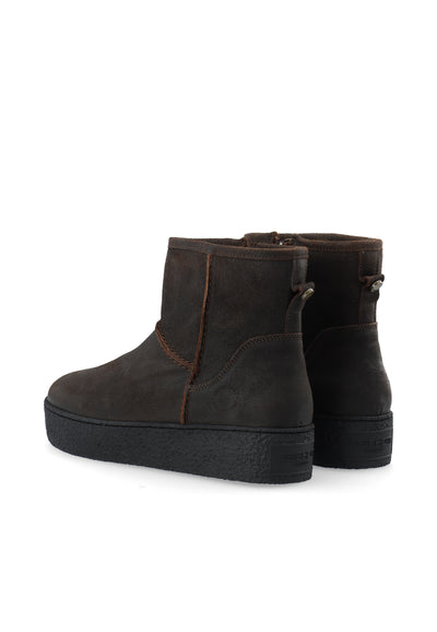 CASHOTT CASCAMILLA WARM LINED BOOT Ankle Boots Coffee