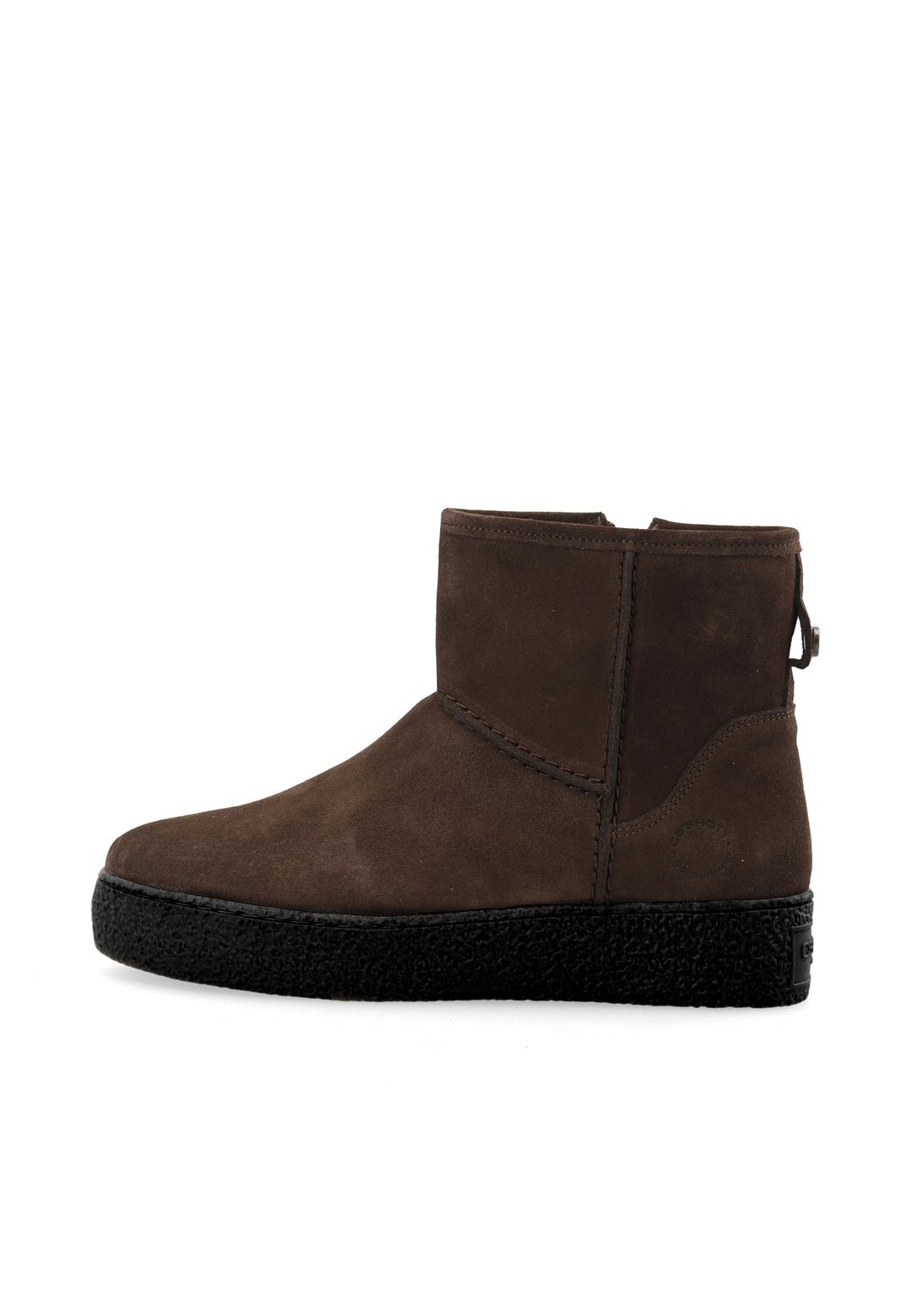 CASHOTT CASCAMILLA WARM LINED BOOT SUEDE *Zip Boot Dark Brown