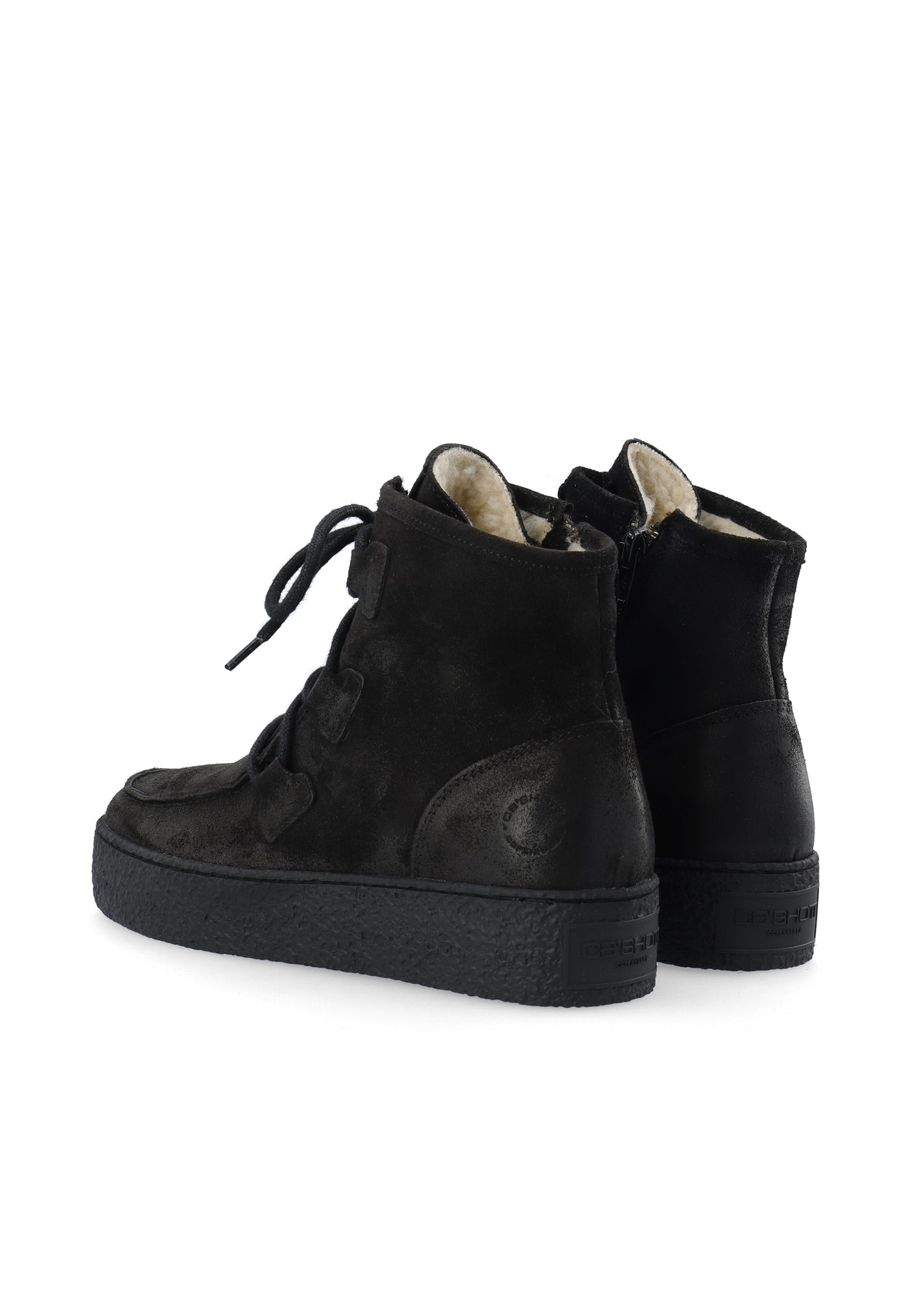 CASHOTT CASCAMILLA WARM LINED LACE UP BOOT Lace Up Black/Black