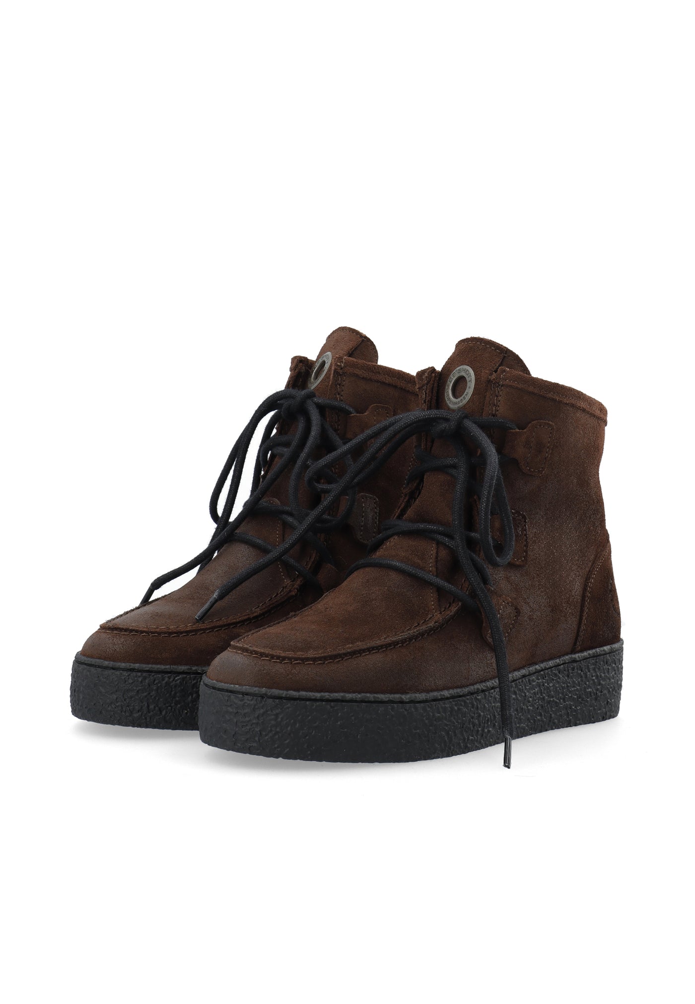 CASHOTT CASCAMILLA WARM LINED LACE UP BOOT Lace Up Dark Brown