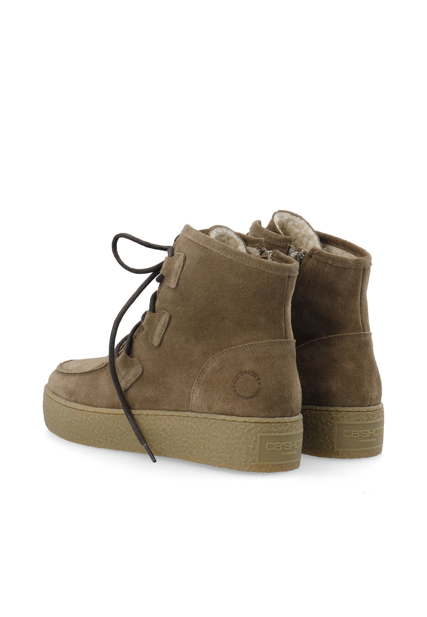 CASHOTT CASCAMILLA WARM LINED LACE UP BOOT Lace Up Sand