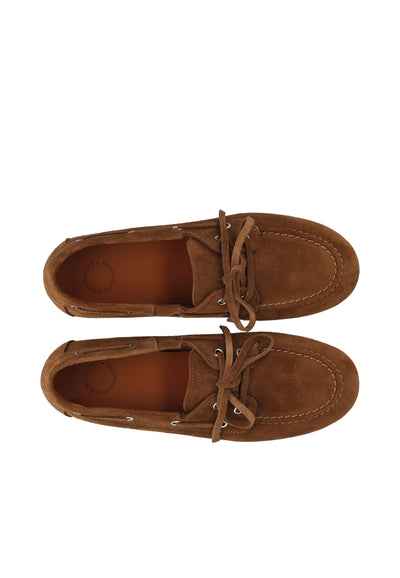 CASHOTT CASCILLE BOAT SHOE Boat Tan