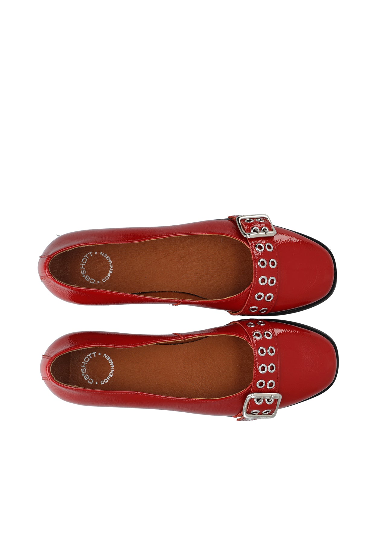 CASHOTT CASDIANA BALLERINA Loafers Red