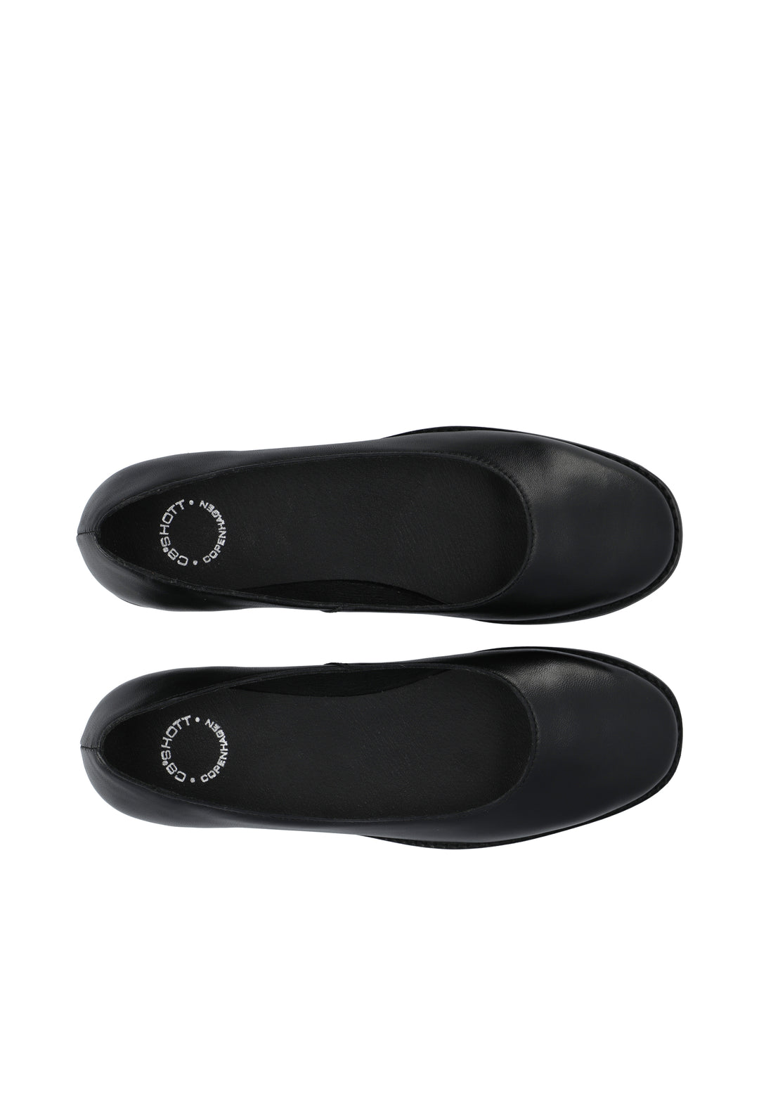 CASHOTT CASDIANA BALLERINA - Leather *Ballerina Black/Black