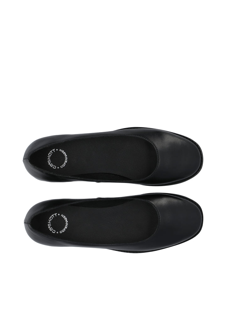 CASHOTT CASDIANA BALLERINA - Leather *Ballerina Black/Black