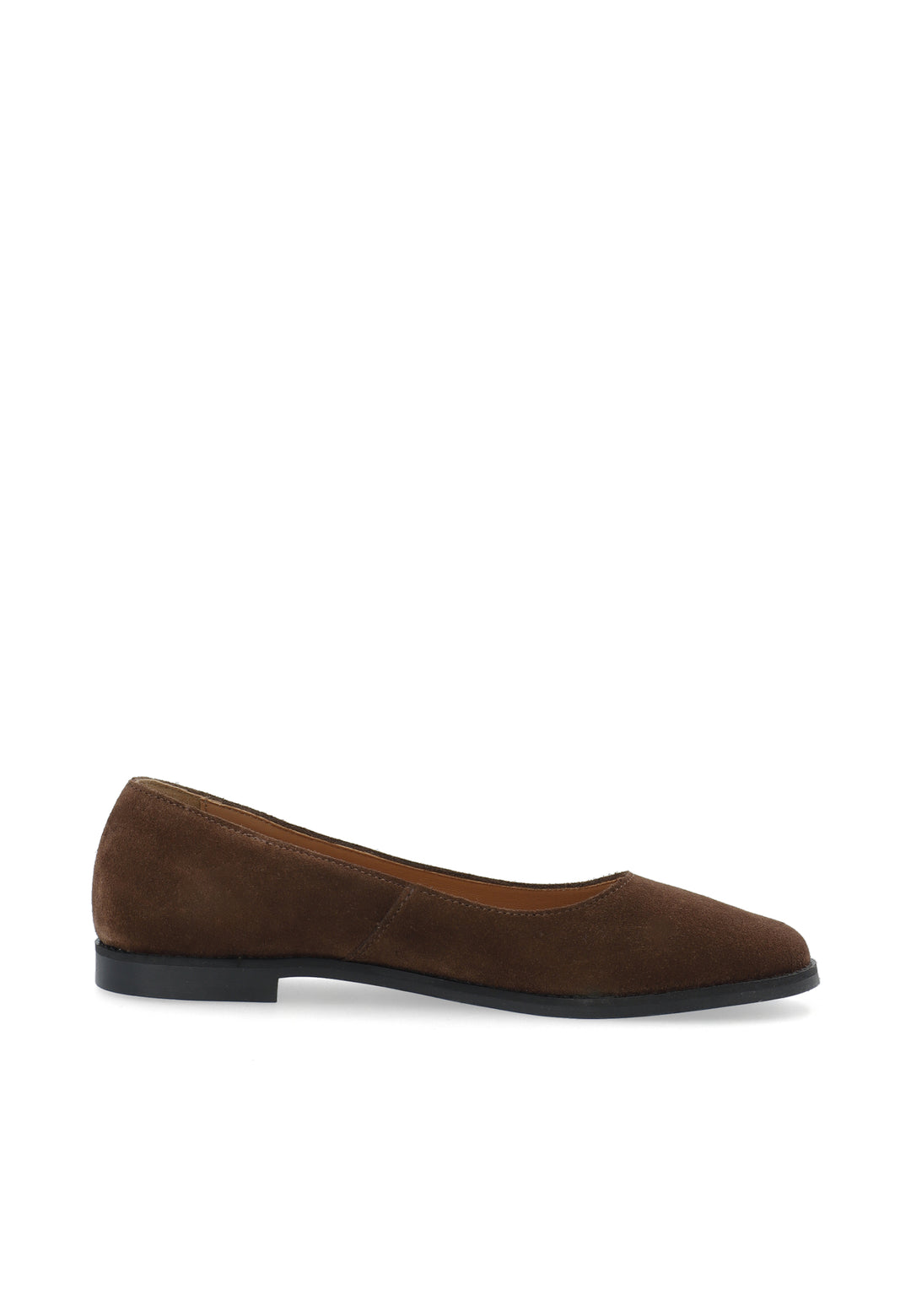 CASHOTT CASDIANA BALLERINA - Suede *Ballerina Dark Brown
