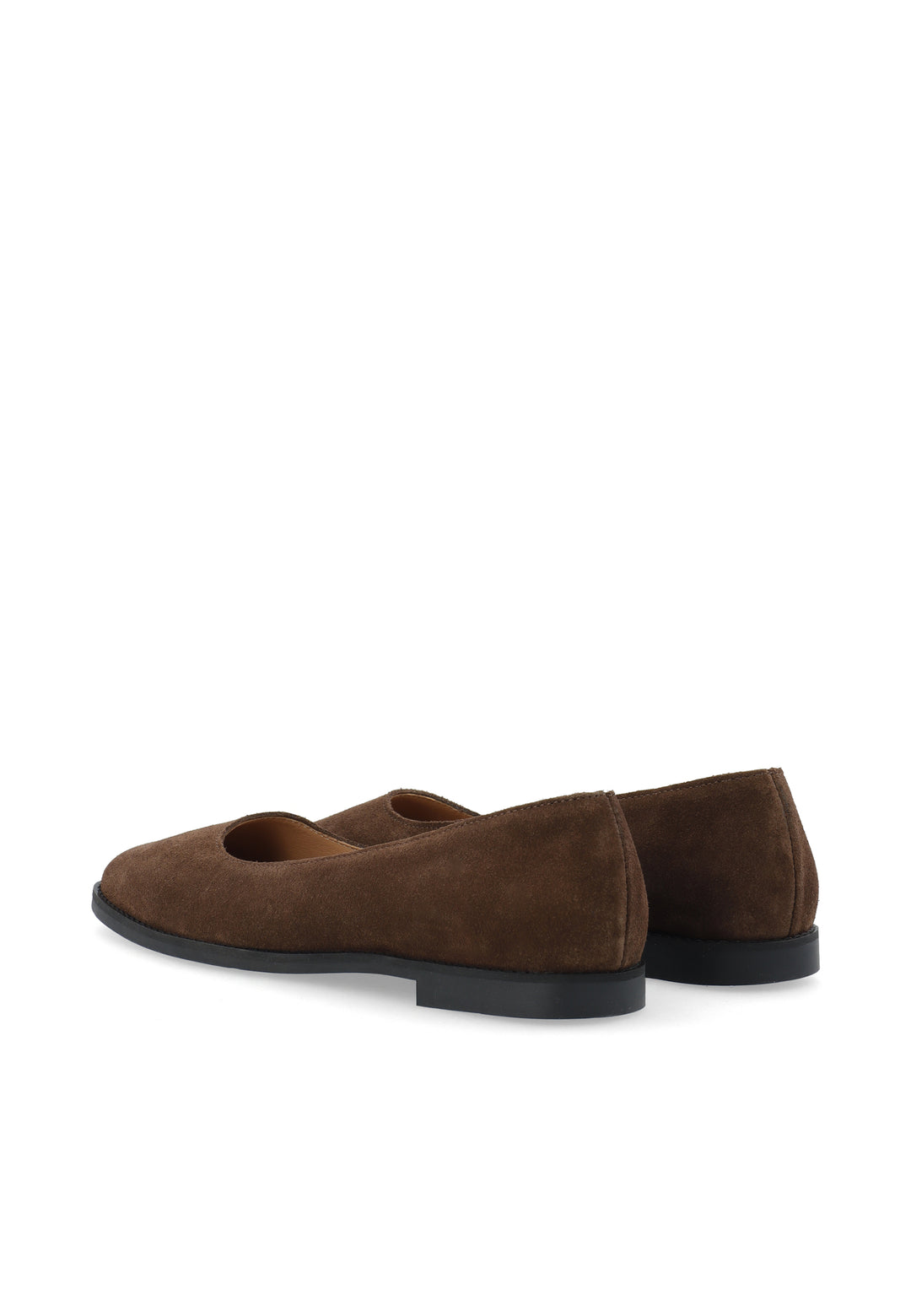 CASHOTT CASDIANA BALLERINA - Suede *Ballerina Dark Brown