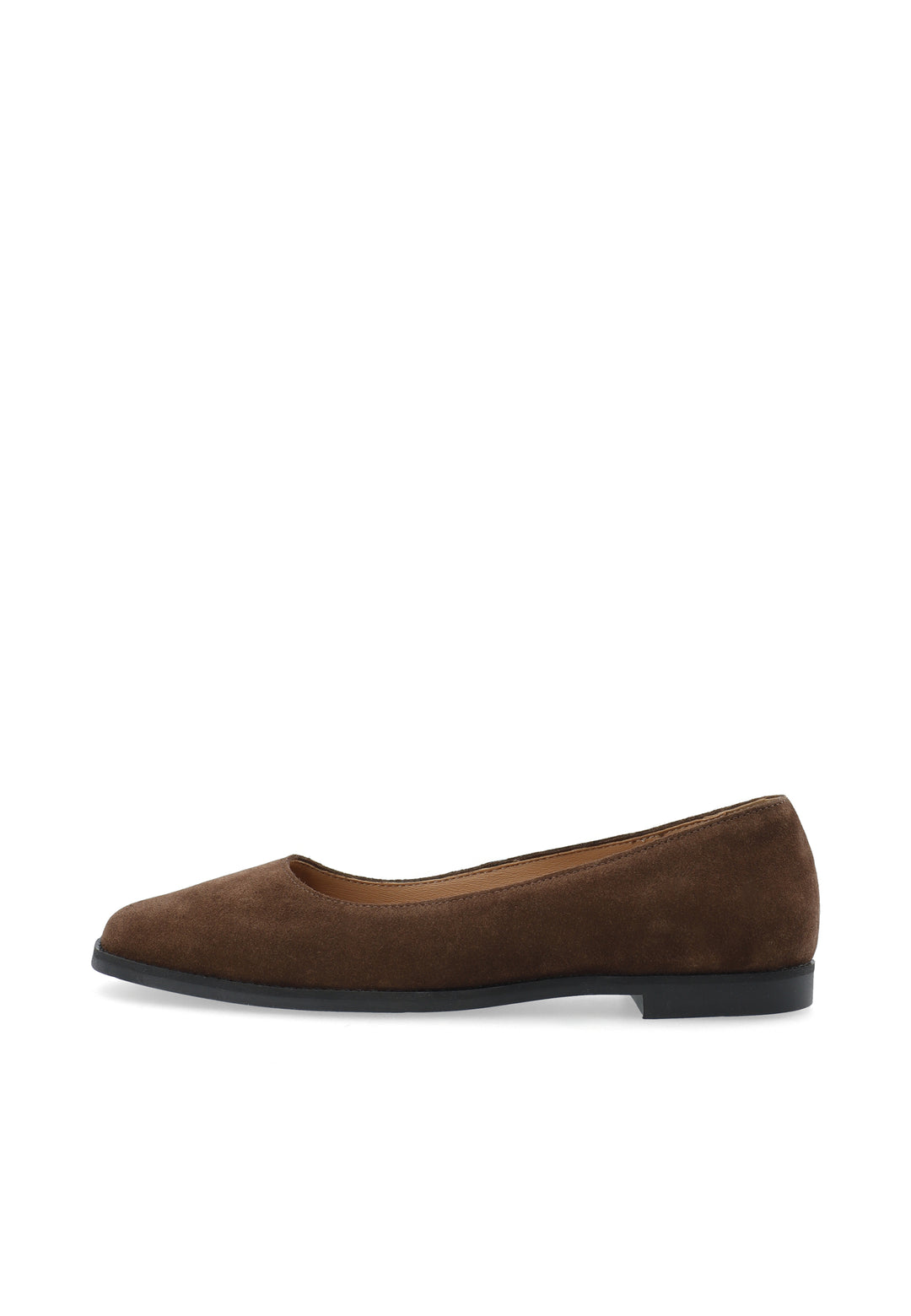CASHOTT CASDIANA BALLERINA - Suede *Ballerina Dark Brown