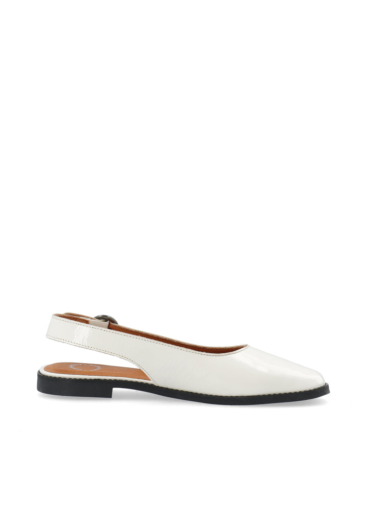 CASHOTT CASDIANA PATENT SLINGBACK *Slingback Off White