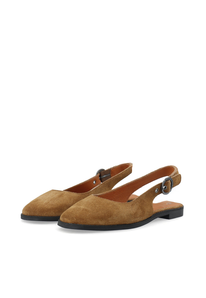 CASHOTT CASDIANA SLINGBACK SUEDE *Slingback Tan