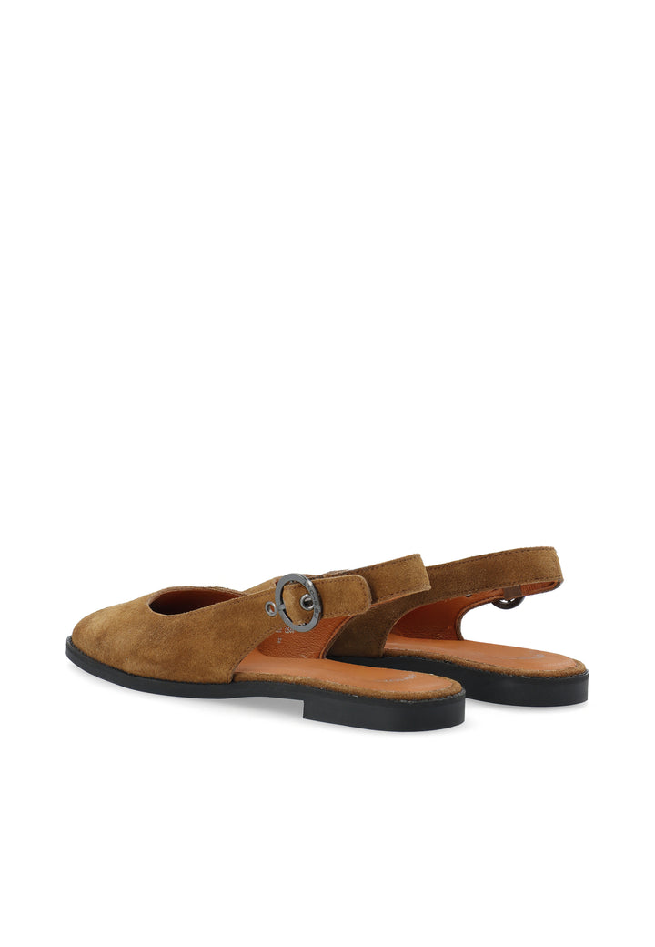CASHOTT CASDIANA SLINGBACK SUEDE *Slingback Tan