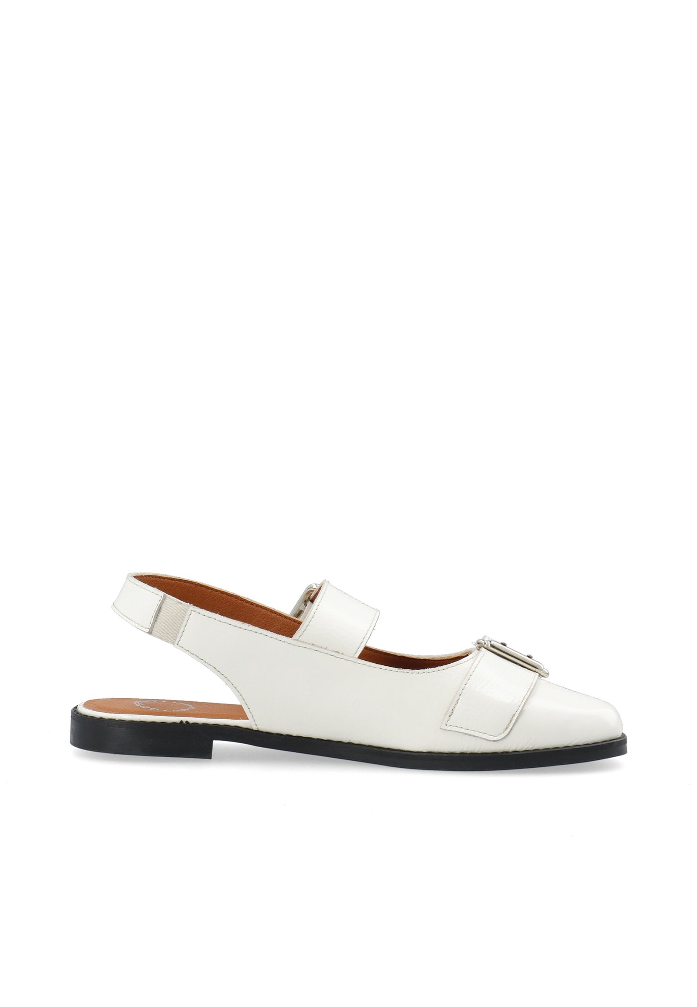 CASHOTT CASDIANA SLING BACK Mary Jane Off White