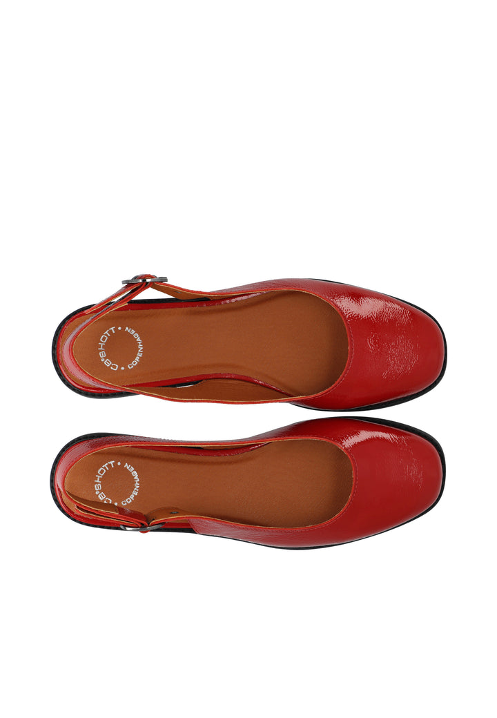 CASHOTT CASDIANA PATENT SLINGBACK *Slingback Red