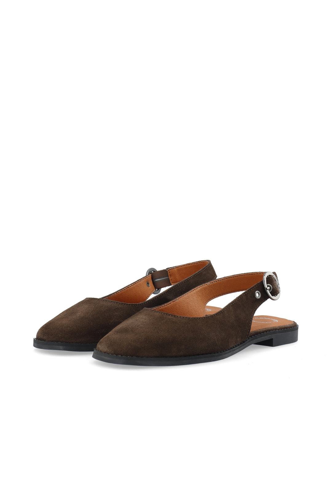CASHOTT CASDIANA SLINGBACK SUEDE *Slingback Brown