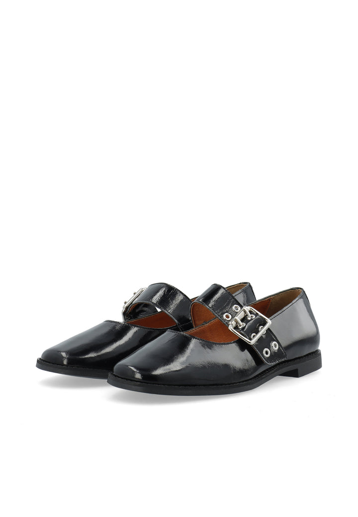 CASHOTT CASDIANA SINGLE STRAP NAPPALAK *Mary Jane Black/Black
