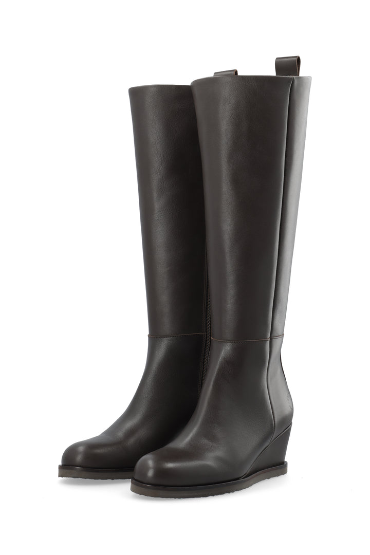 CASHOTT CASDONNA TALL BOOT Knee-high Coffee