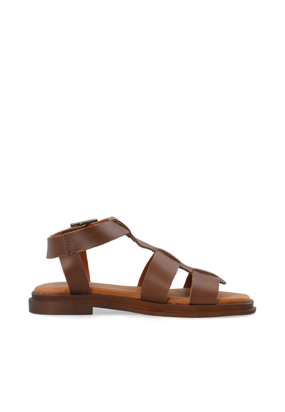 CASHOTT CASELIA Sandal Leather *Sandals Cognac