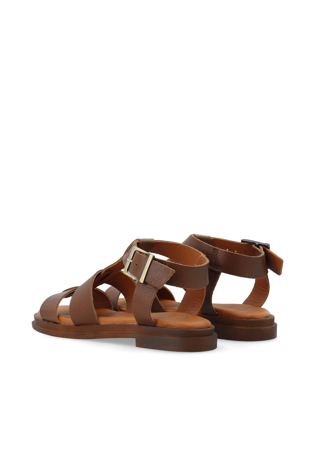 CASHOTT CASELIA Sandal Leather *Sandals Cognac