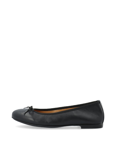 CASHOTT CASELVIRA Ballerina Smooth Leather Ballerina Black