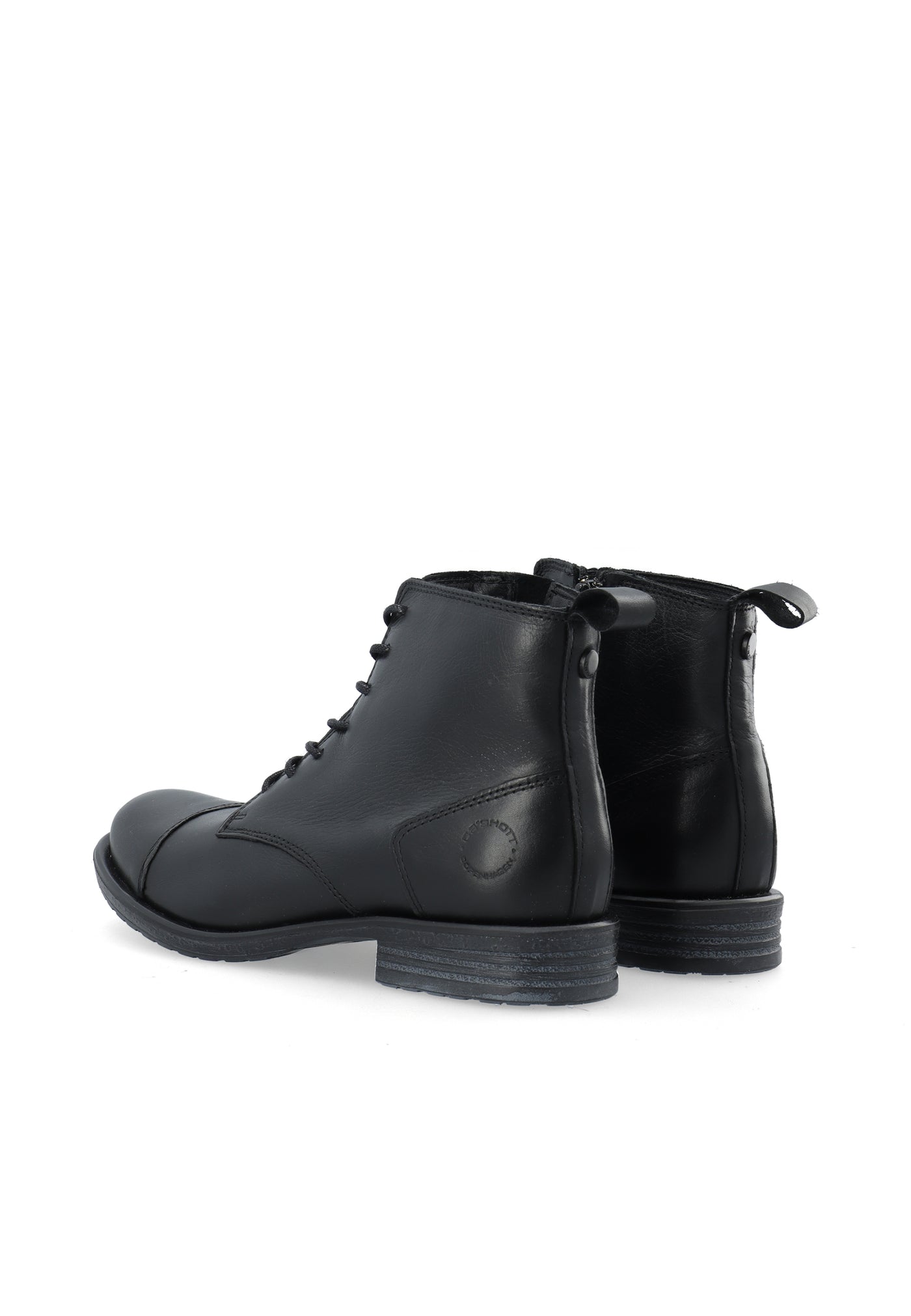 CASHOTT CASEMMA LOW LACE BOOT Lace Up Black/Black