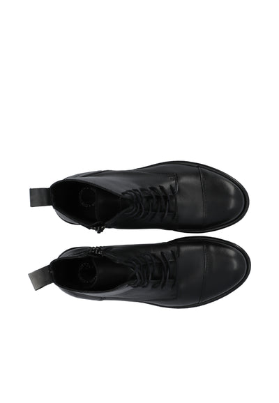 CASHOTT CASEMMA LOW LACE BOOT Lace Up Black/Black