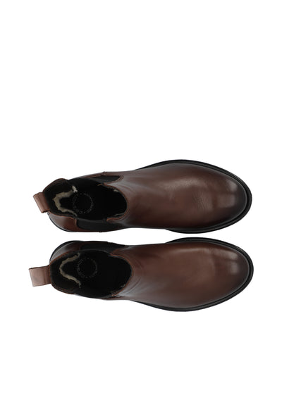 CASHOTT CASEMMA WARM CHELSEA BOOT Chelsea Dark Brown
