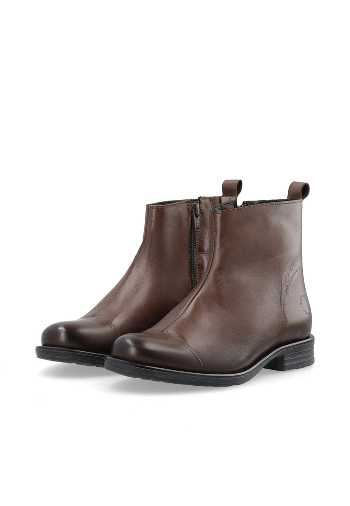 CASHOTT CASEMMA ZIP BOOT *Zip Boot Dark Brown