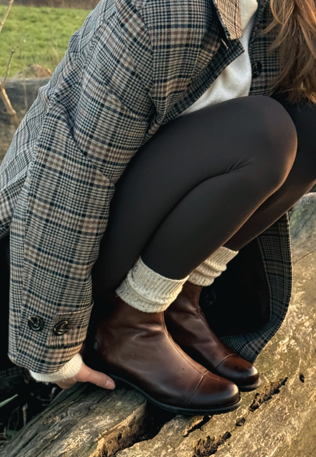 CASHOTT CASEMMA ZIP BOOT *Zip Boot Dark Brown